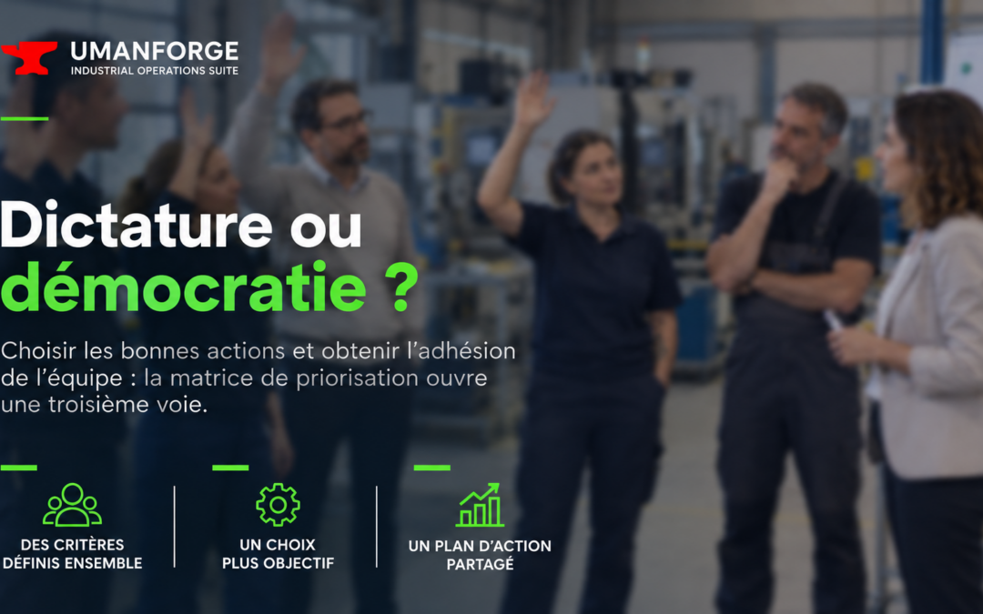 Dictature ou démocratie : choisir les actions prioritaires en équipe grâce à une matrice de priorisation